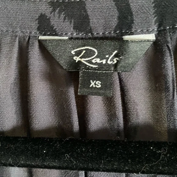 Rails Jasmine Dress Spotted Slate XS - Picture 5 of 5